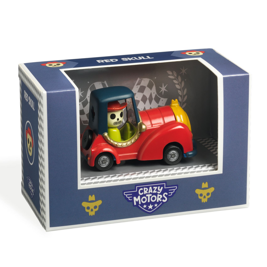 Djeco Imaginary World - Crazy Motors Red Skull DJ05470
