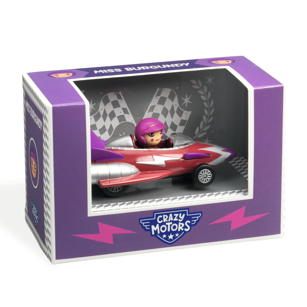 Djeco Imaginary World - Crazy Motors Miss Burgundy DJ05483