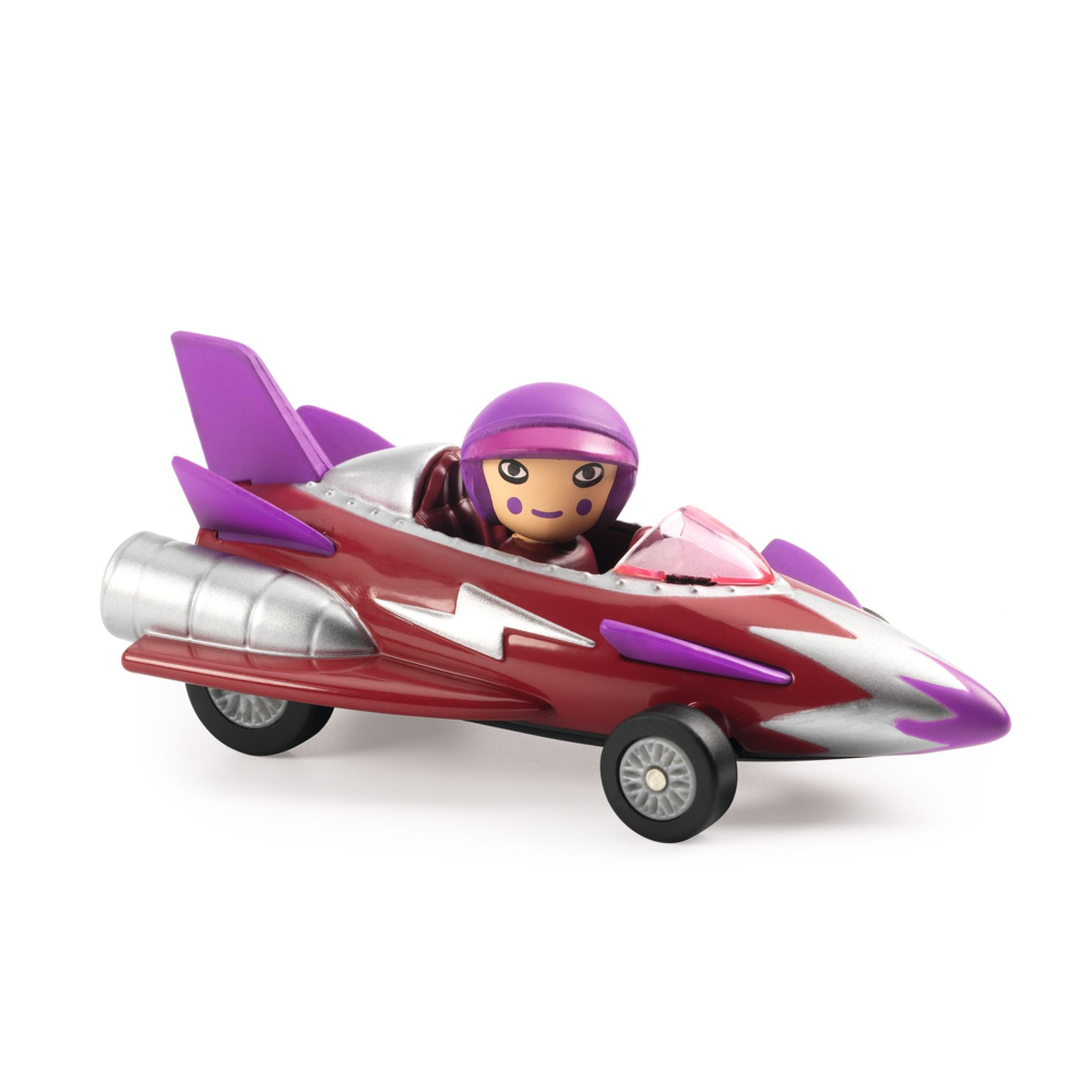 Djeco Imaginary World - Crazy Motors Miss Burgundy DJ05483