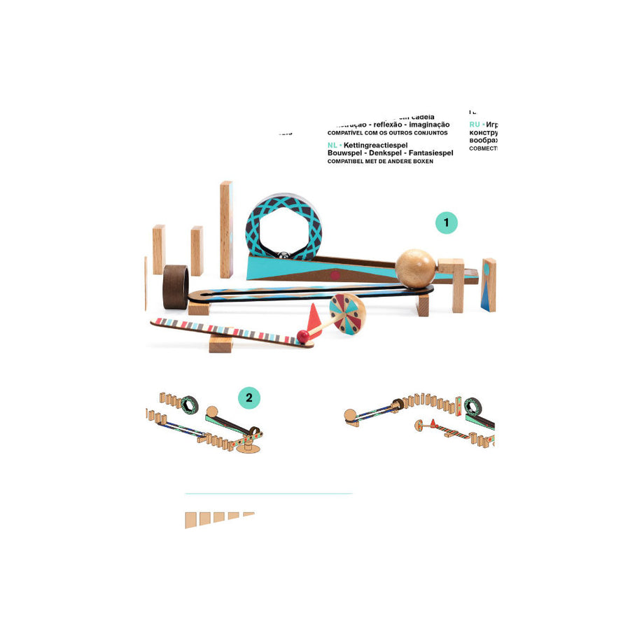Djeco Zig & Go -Marble Roll - 28 pcs - DJ05640