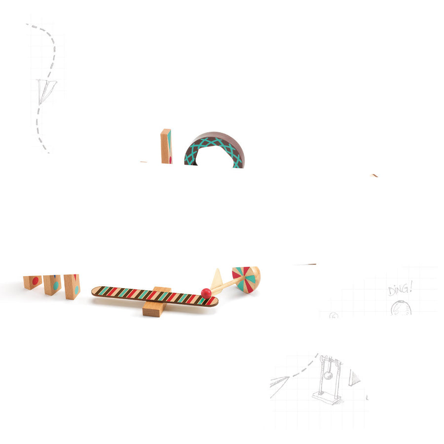 Djeco Zig & Go -Marble Roll - 28 pcs - DJ05640