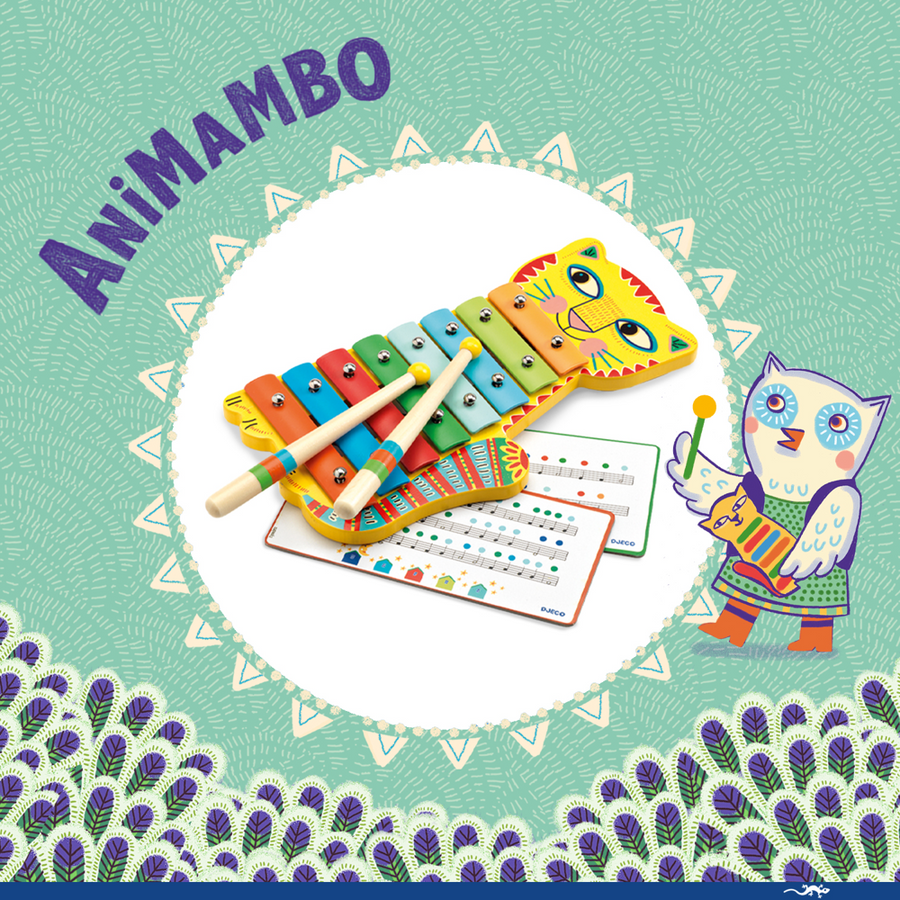 Djeco Animambo - Animambo Métallophone DJ06002