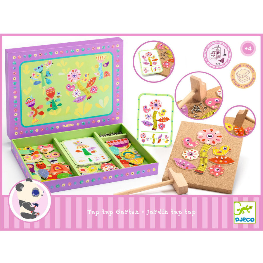Djeco Tap Tap Garden- FSC 100% DJ06643