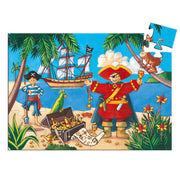 Djeco The Pirate and his Treasure Jigsaw Puzzle - 36 pcs - FSC MIX DJ07220