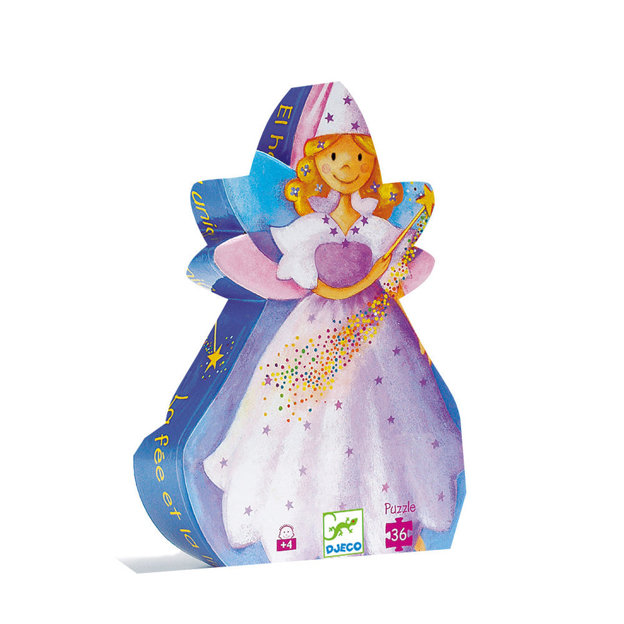 Djeco The Fairy and the Unicorn Jigsaw Puzzle - 36 pcs - FSC MIX DJ07225