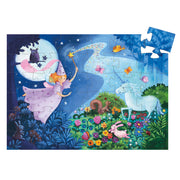Djeco The Fairy and the Unicorn Jigsaw Puzzle - 36 pcs - FSC MIX DJ07225