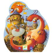 Djeco Vaillant et Les Dragons Jigsaw Puzzle - 54 pcs - FSC MIX DJ07256