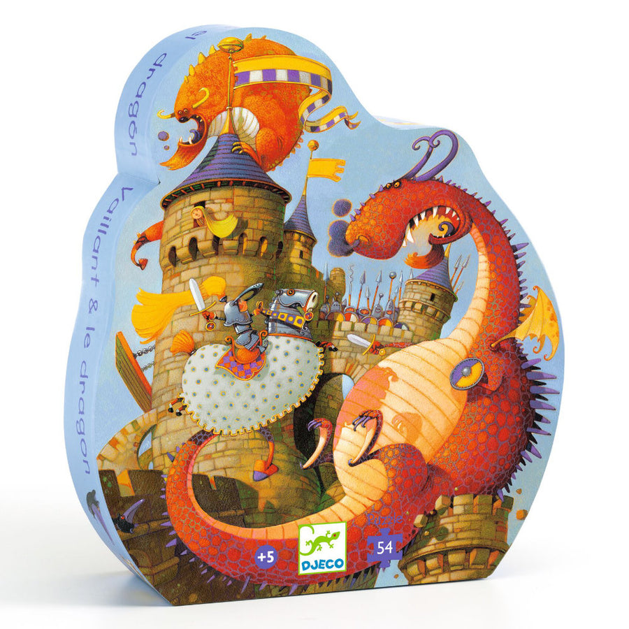 Djeco Vaillant et Les Dragons Jigsaw Puzzle - 54 pcs - FSC MIX DJ07256