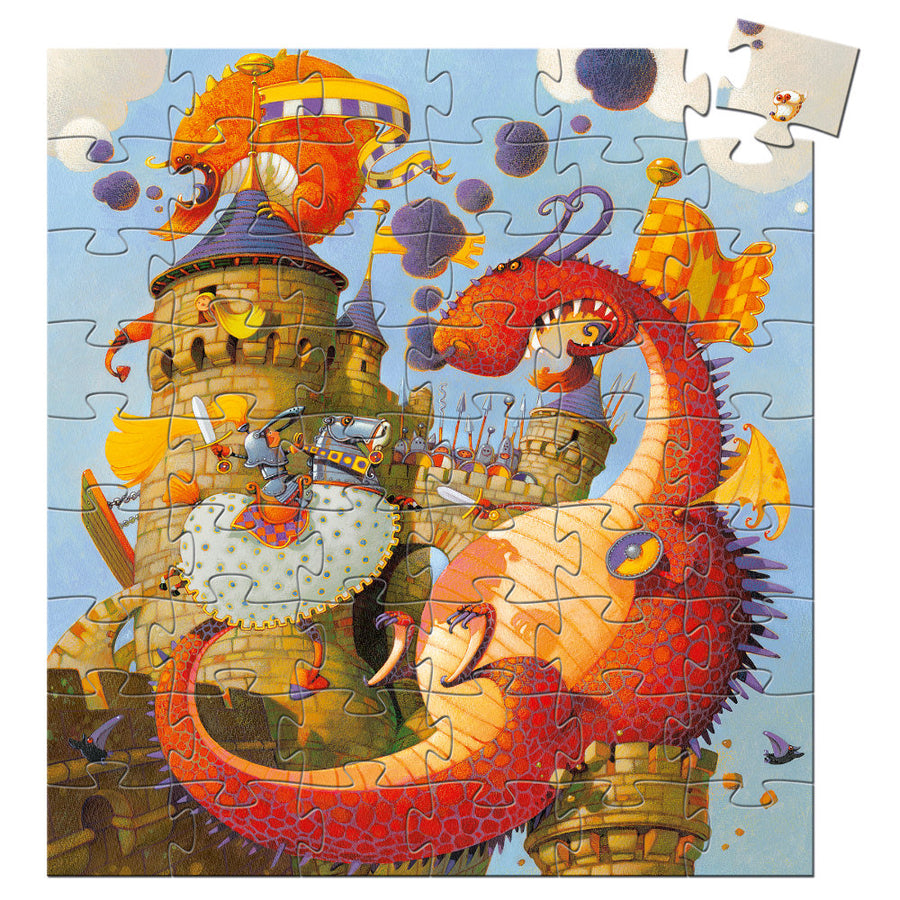 Djeco Vaillant et Les Dragons Jigsaw Puzzle - 54 pcs - FSC MIX DJ07256