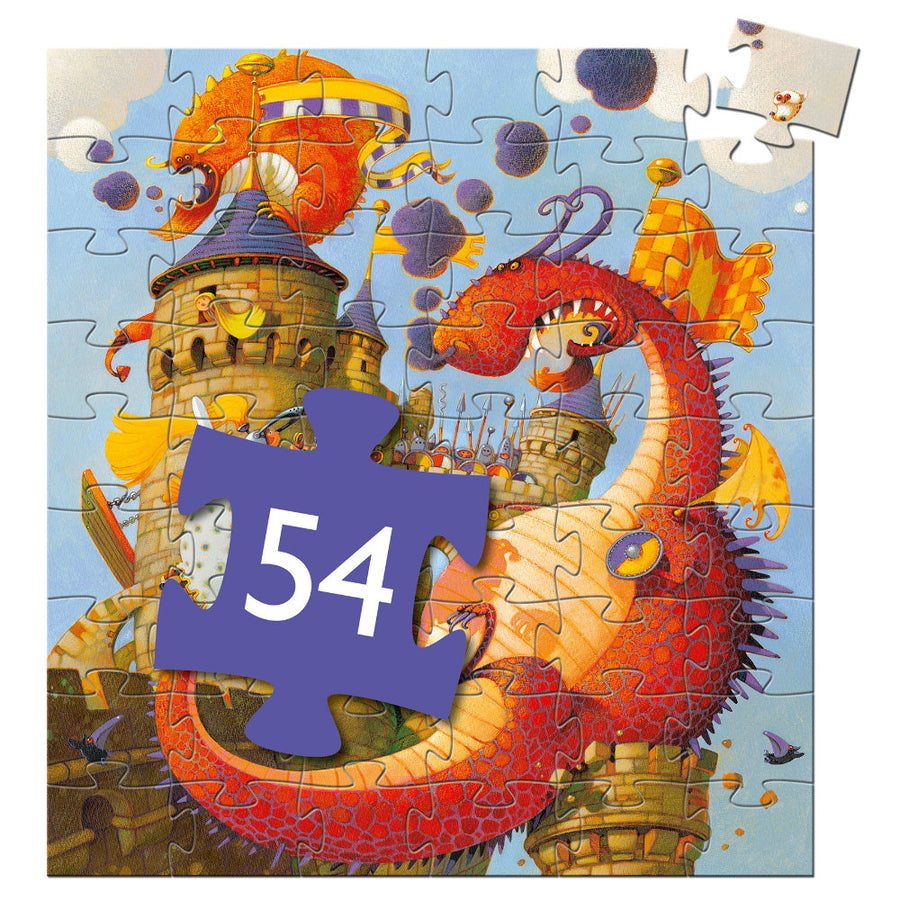 Djeco Vaillant et Les Dragons Jigsaw Puzzle - 54 pcs - FSC MIX DJ07256