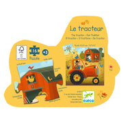 Djeco The Tractor Jigsaw Puzzles - 16 pcs DJ07275