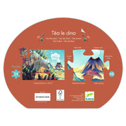 Djeco Téo The Dino Jigsaw Puzzle - 24 pieces - FSC MIX DJ07284