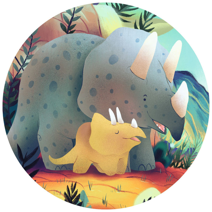Djeco Téo The Dino Jigsaw Puzzle - 24 pieces - FSC MIX DJ07284