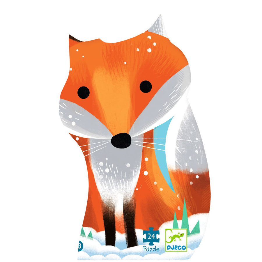 Djeco Ginger, Little Fox Jigsaw Puzzle - 24 pcs - FSC MIX DJ07285