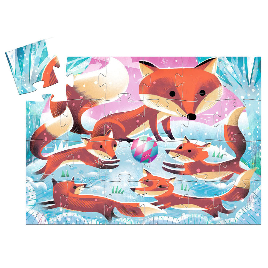 Djeco Ginger, Little Fox Jigsaw Puzzle - 24 pcs - FSC MIX DJ07285