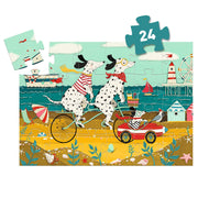 Djeco Puzz Silhouette Ollie, The Dalmatian Jigsaw Puzzle DJ07286