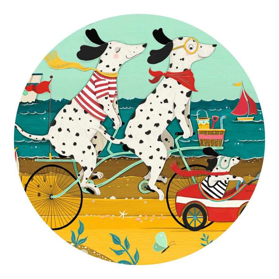 Djeco Puzz Silhouette Ollie, The Dalmatian Jigsaw Puzzle DJ07286