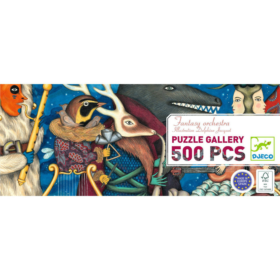 Djeco Fantasy Orchestra Jigsaw Puzzle - 500 pcs - FSC MIX DJ07626