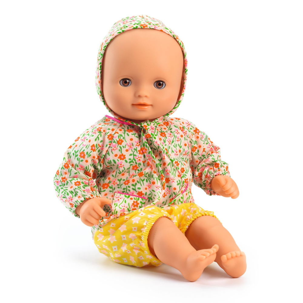 Djeco Pomea Collection - Baby Pomea Flora Brown Eyes DJ07751