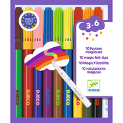 Djeco Colours For Little Ones - Felt-Tips 10 Magic Felt Tips DJ08827