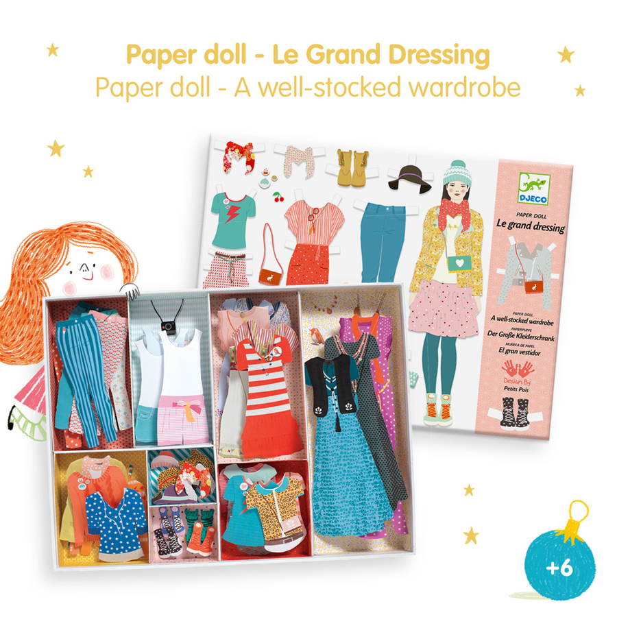 Djeco Older Ones - Papier Creations One Big Dressing Room DJ09825