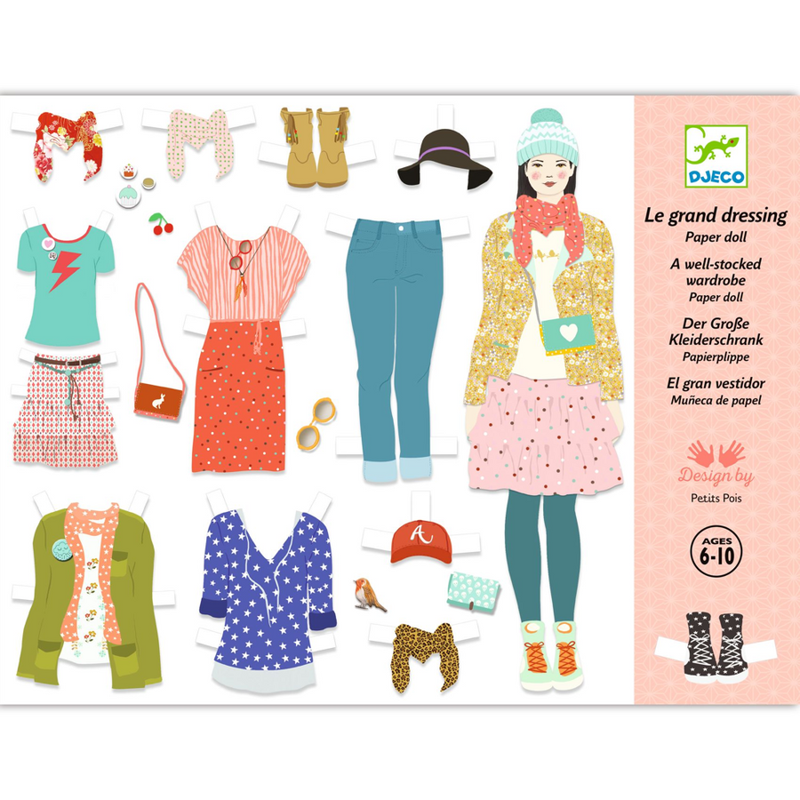 Djeco Older Ones - Papier Creations One Big Dressing Room DJ09825