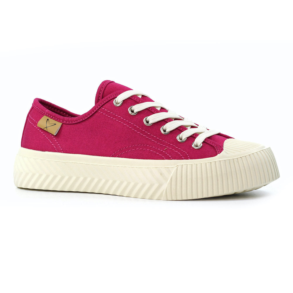 Lunar Jayne II Raspberry Trainers – Marcia May