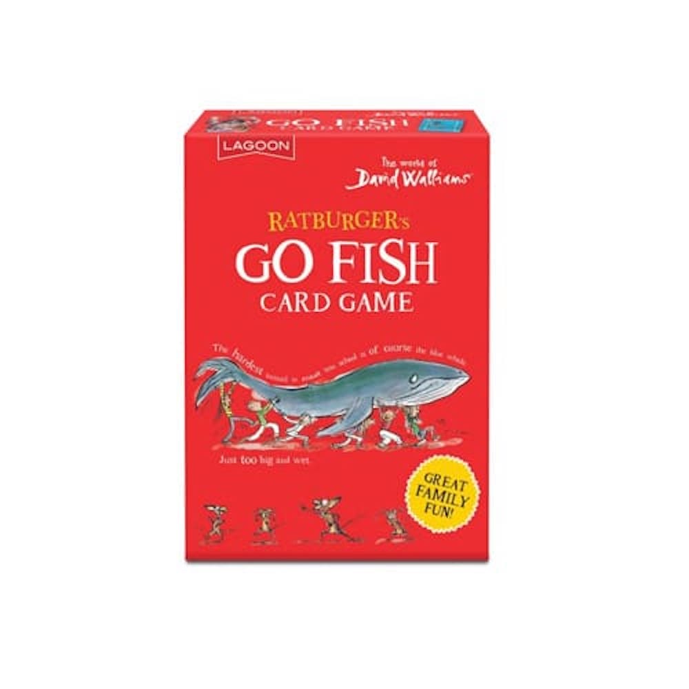 David Walliams Ratburger's Go Fish Card Game  L2242