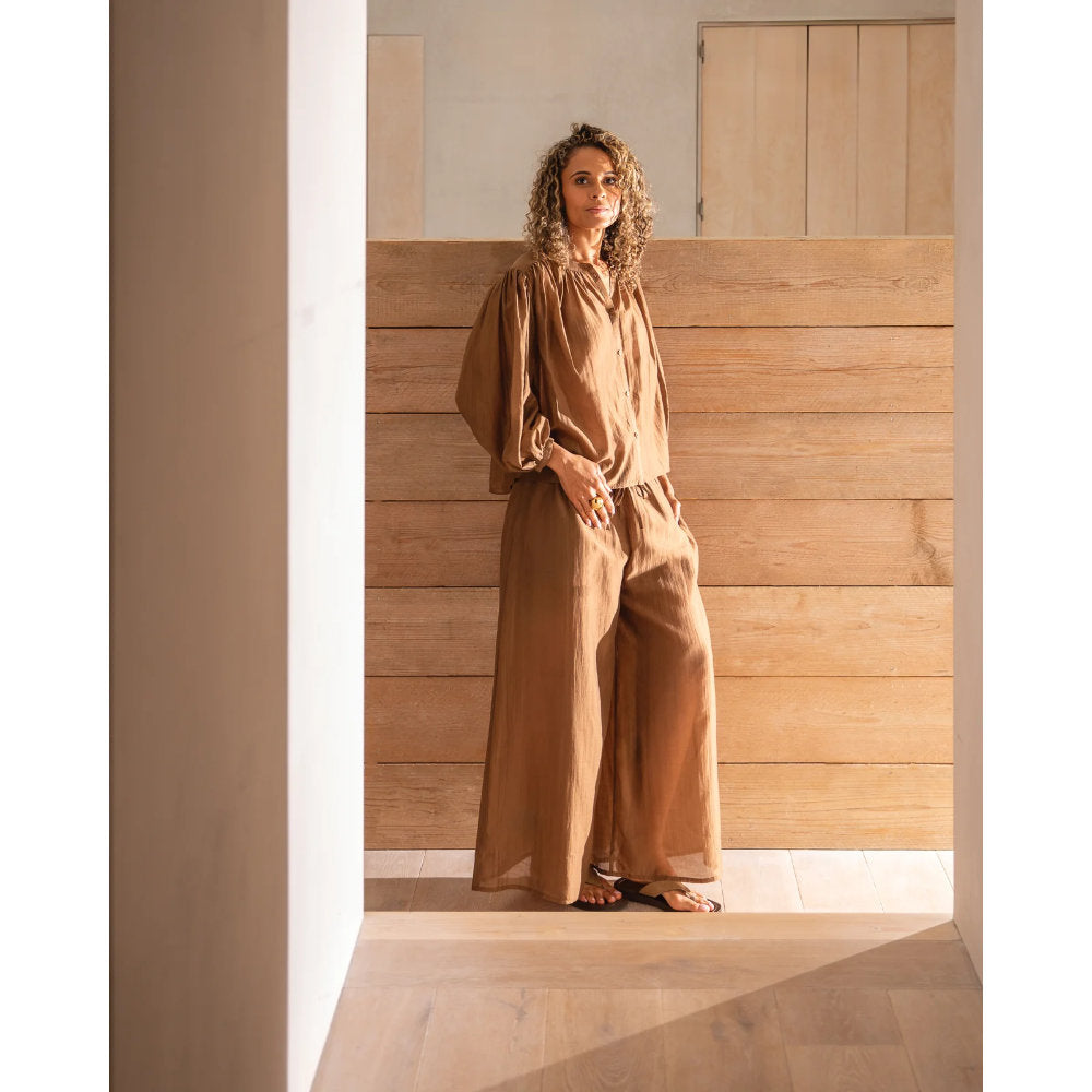 Chalk Dawn Blouse Tobacco