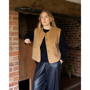 Chalk Demi Gilet - Camel