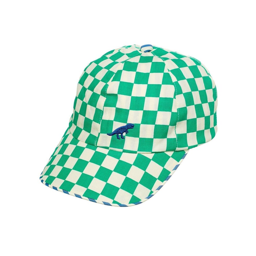 Rockahula Dinosaur Check Cap 3-6 Years - T2579G-1