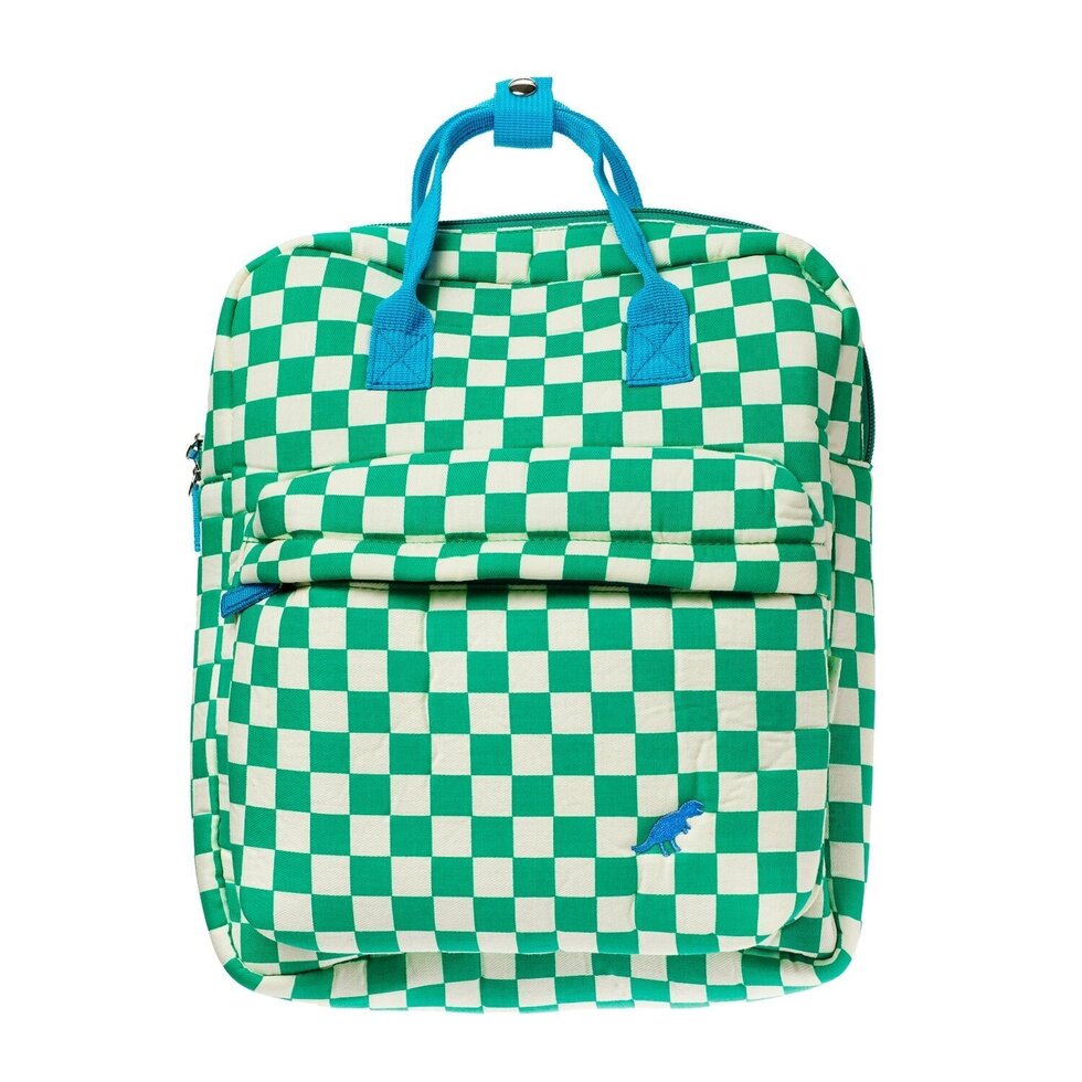 Rockahula Dinosaur Check Rucksack - G2599G