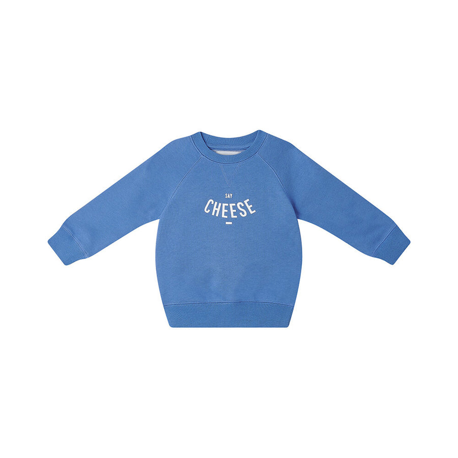 Bob and Blossom Blue “say cheese” Sweatshirt SWSH900