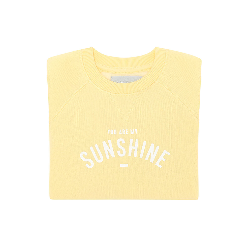 Bob and Blossom Butter Yellow “you are my sunshine” Sweatshirt SWSH920