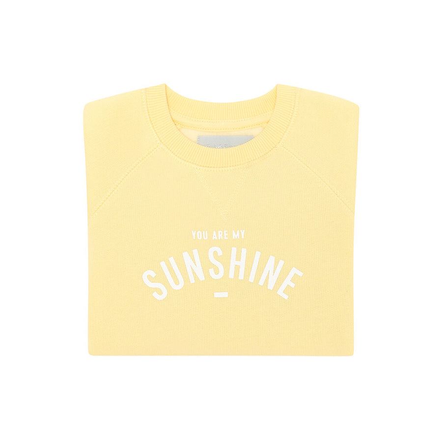 Bob and Blossom Butter Yellow “you are my sunshine” Sweatshirt SWSH920