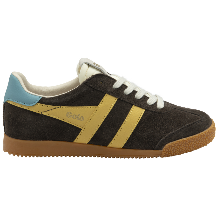 Gola Elan Mocha/Pollen/Ocean Womens Trainers