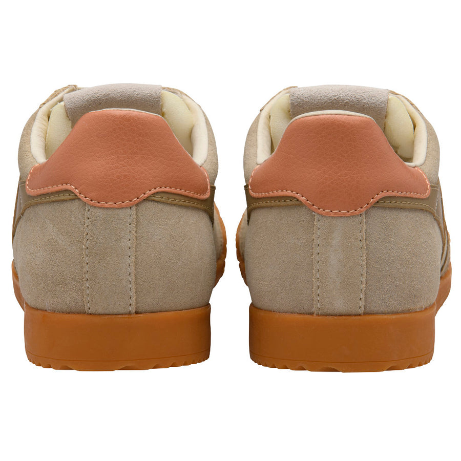 Gola Elan Bone/Light Caramel/Terracotta Womens Trainers