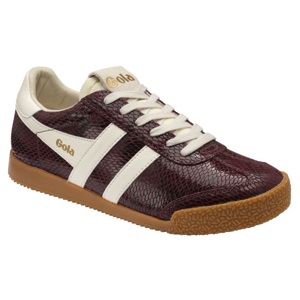 Gola Elan Serpent Windsor Wine/Off White  Womens Trainers