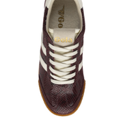 Gola Elan Serpent Windsor Wine/Off White  Womens Trainers