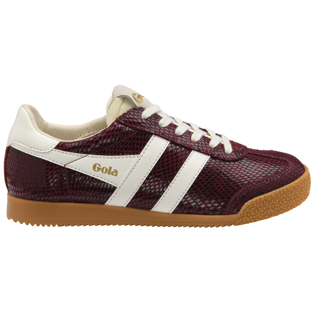 Gola Elan Serpent Windsor Wine/Off White  Womens Trainers