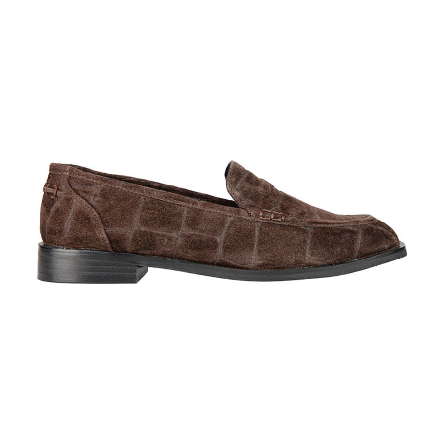 Regarde Le Ciel Etta-02 Brown 7943 Croc loafer