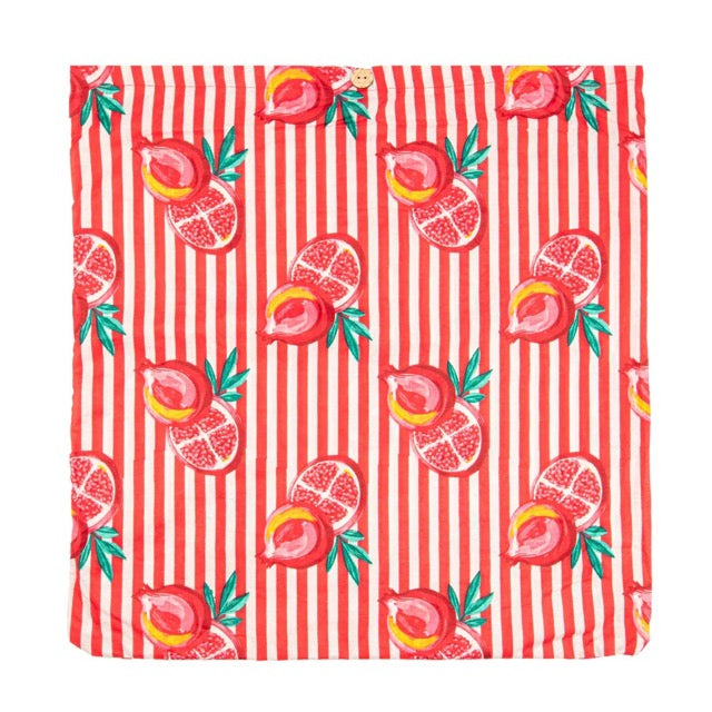 Serendipity By Ellie Beaumont - Cotton Tote Pink Pomegranate - SCT8017.1