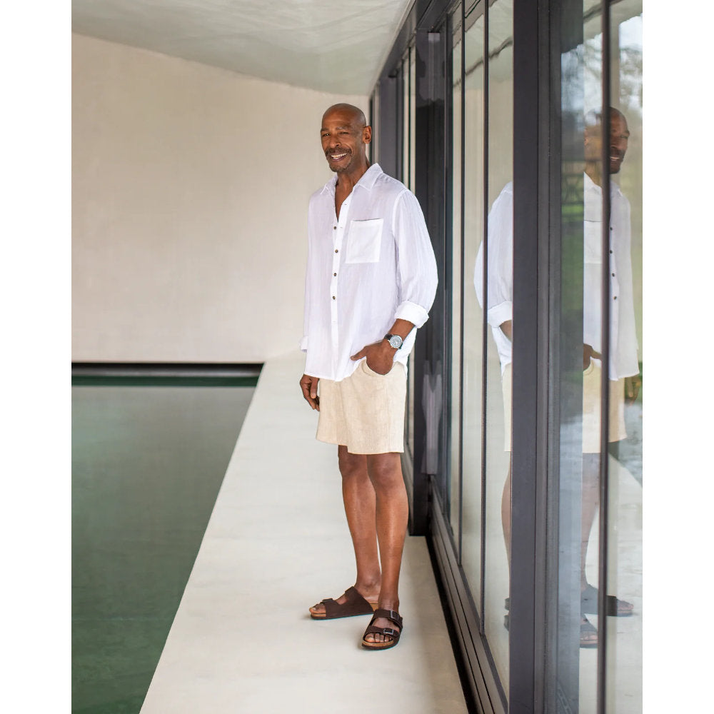 Chalk Eric Shirt - White