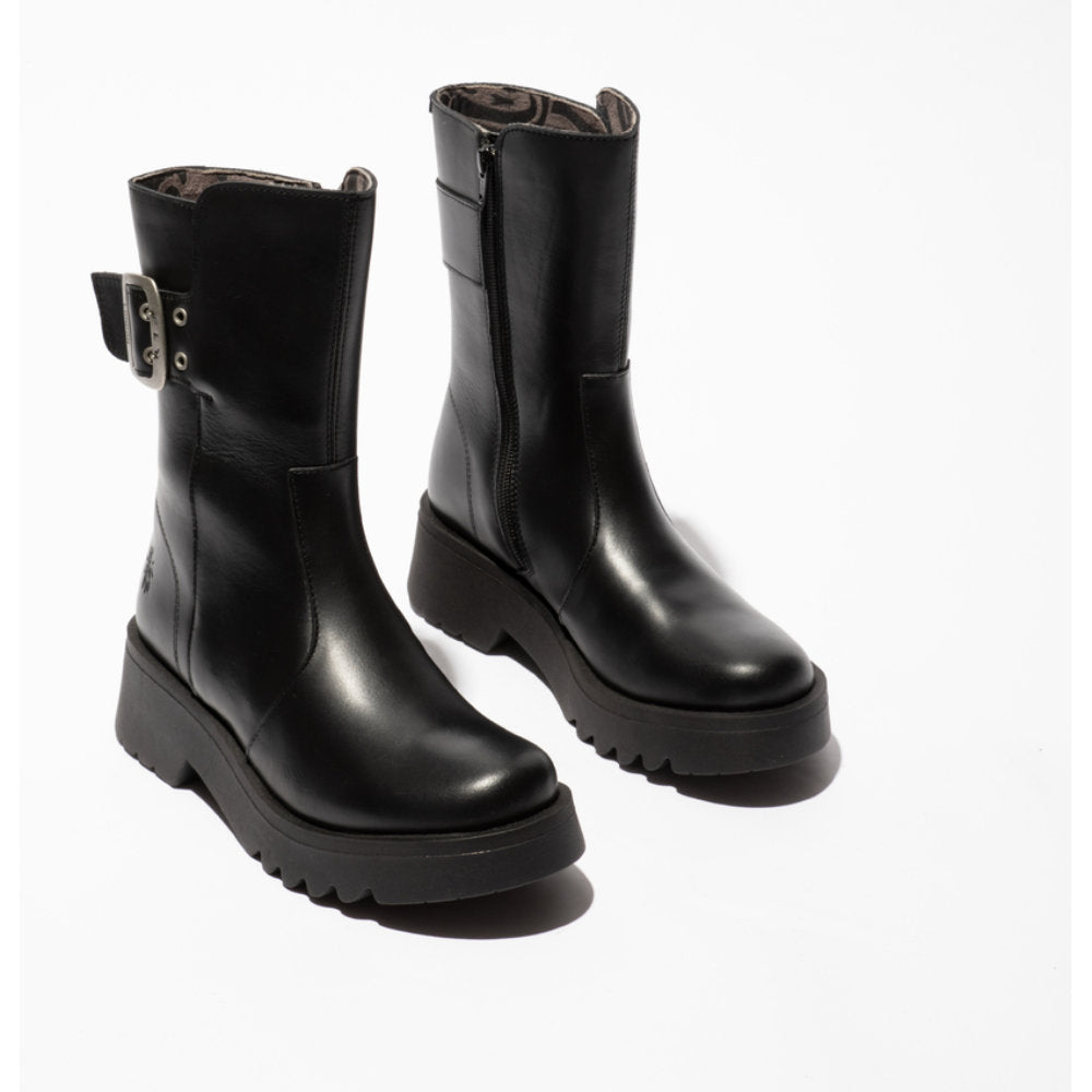 Fly London MAZZ127FLY Black Boots