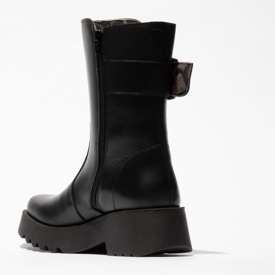 Fly London MAZZ127FLY Black Boots