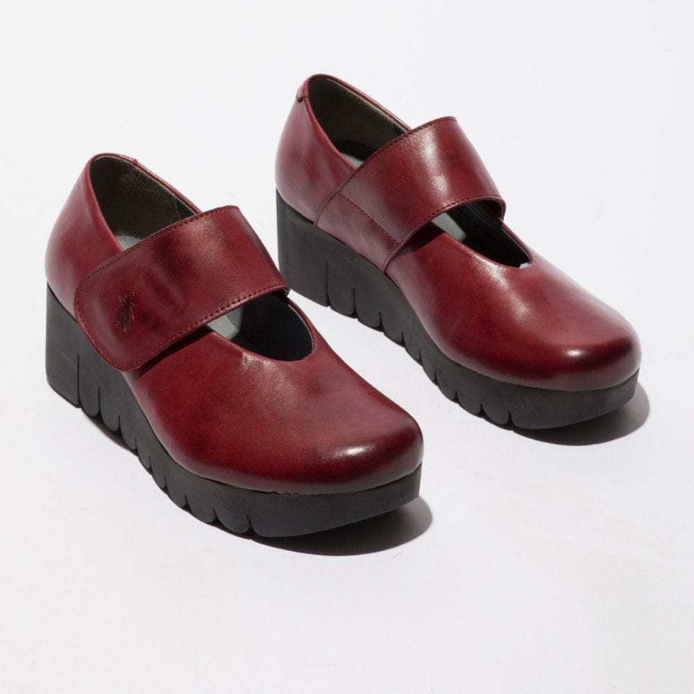 Fly London VARI188FLY Burgundy Shoes