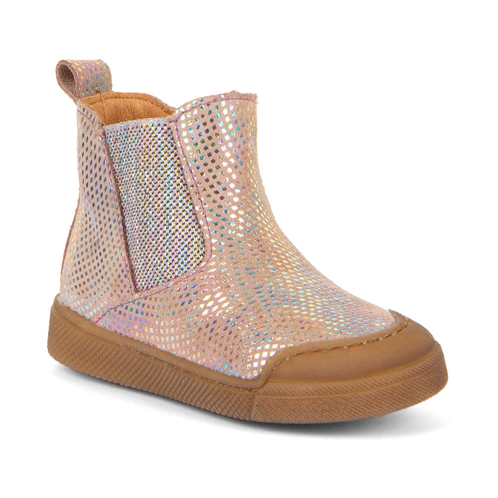 Froddo G2160080-4 Pink Shine Leather Zip up Boots