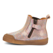 Froddo G2160080-4 Pink Shine Leather Zip up Boots