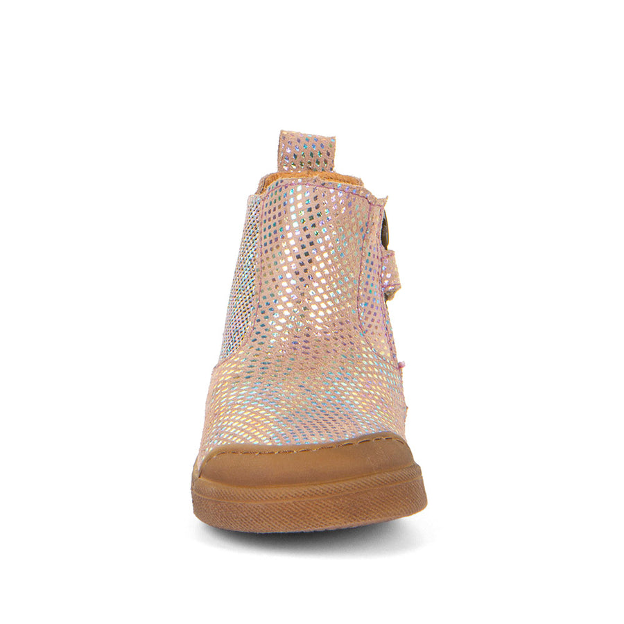 Froddo G2160080-4 Pink Shine Leather Zip up Boots