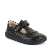 Froddo BAREFOOT Loop Sandra G3140197 Black School Shoes